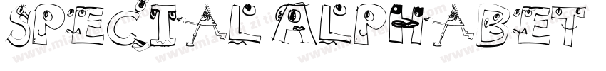Special Alphabet 4字体转换